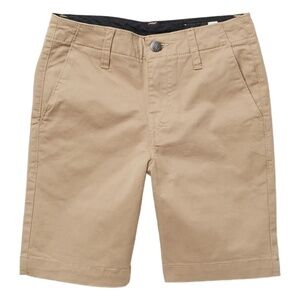 NWT Boys Volcom Frickin Racket Khaki Shorts sz 10
